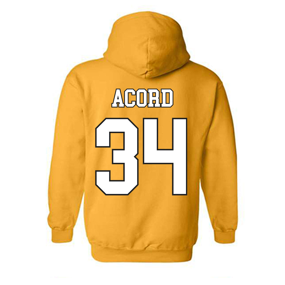 App State - NCAA Football : Joshua Acord - Generic Shersey Hooded Sweatshirt-1