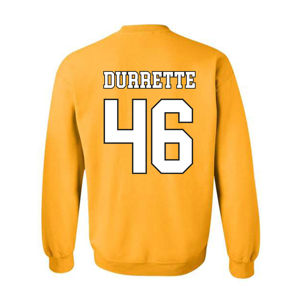 App State - NCAA Football : Damien Durrette - Generic Shersey Crewneck Sweatshirt-1