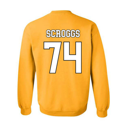 App State - NCAA Football : Griffin Scroggs - Generic Shersey Crewneck Sweatshirt-1
