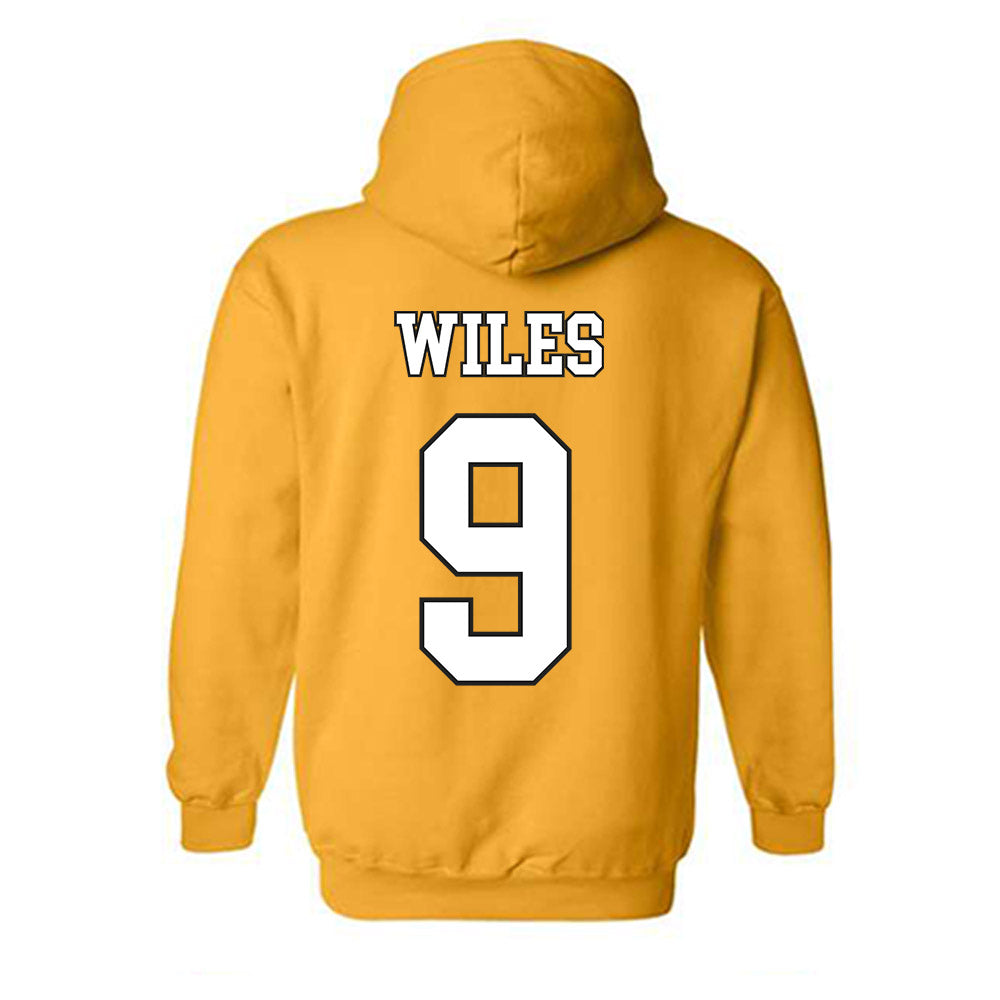 App State - NCAA Football : Billy Wiles - Generic Shersey Hooded Sweatshirt