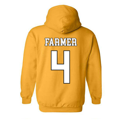 App State - NCAA Football : Myles Farmer - Generic Shersey Hooded Sweatshirt-1