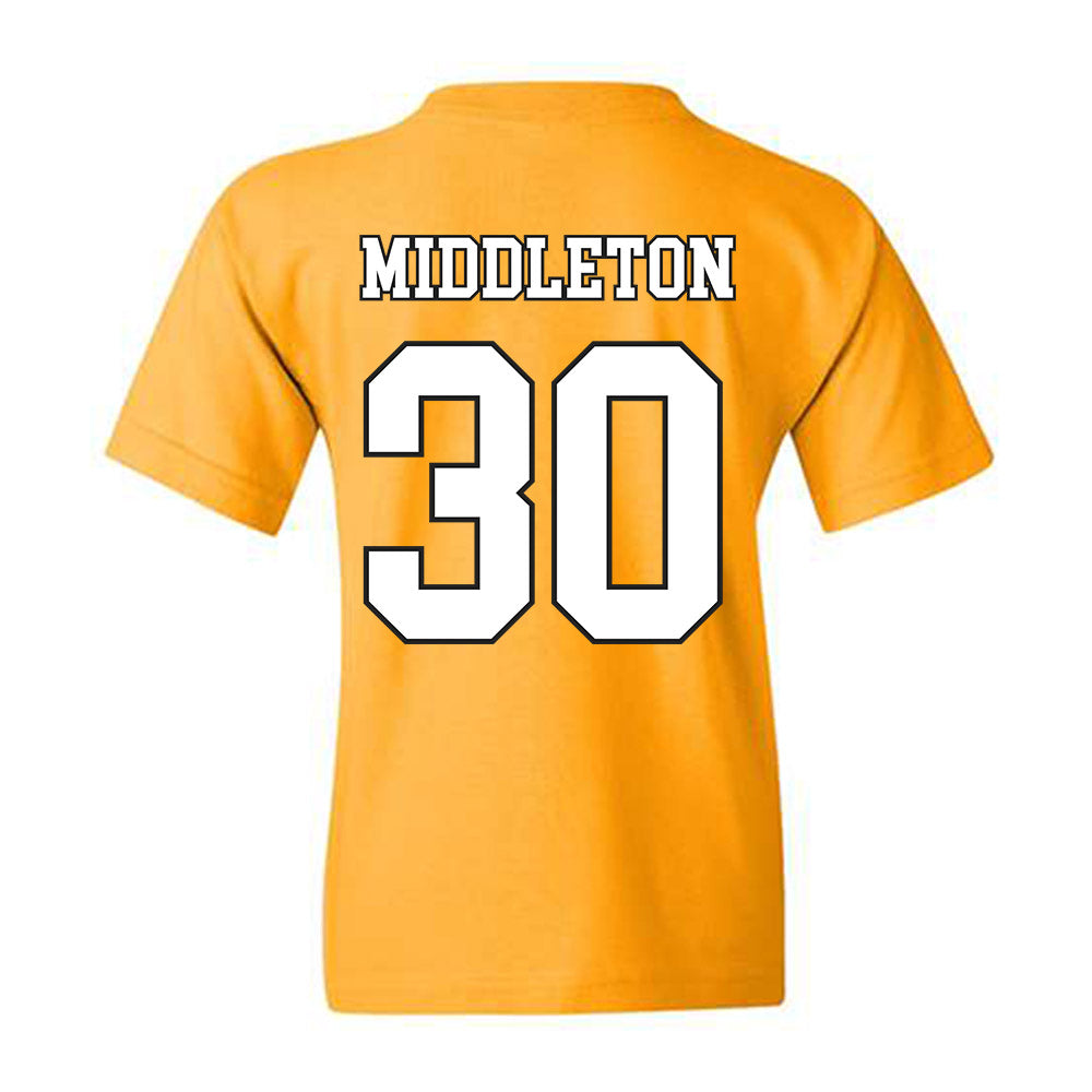 App State - NCAA Baseball : Mason Middleton - Generic Shersey Youth T-Shirt-1