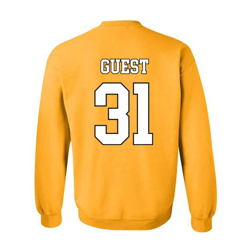 App State - NCAA Football : Max Guest - Generic Shersey Crewneck Sweatshirt-1