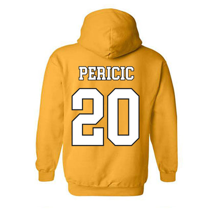 App State - NCAA Women's Basketball : Elena Pericic - Generic Shersey Hooded Sweatshirt-1