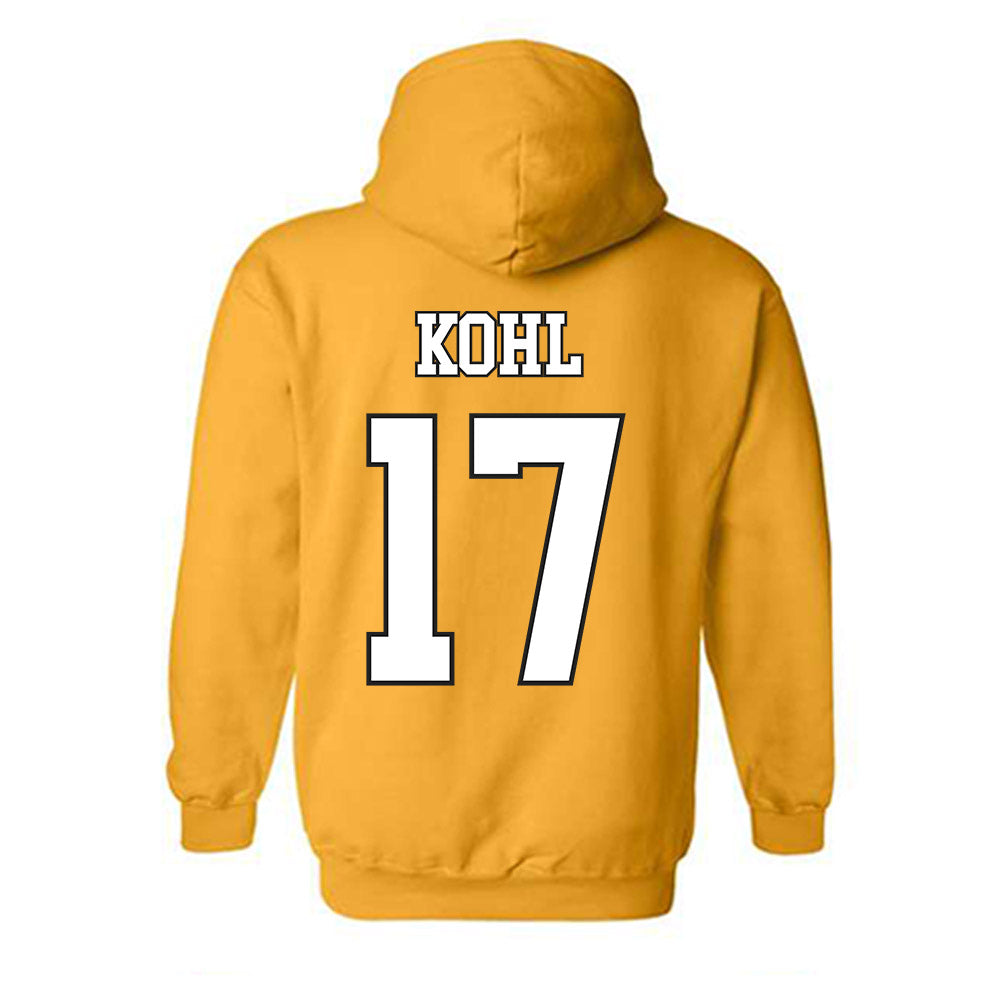 App State - NCAA Football : JJ Kohl - Generic Shersey Hooded Sweatshirt-1