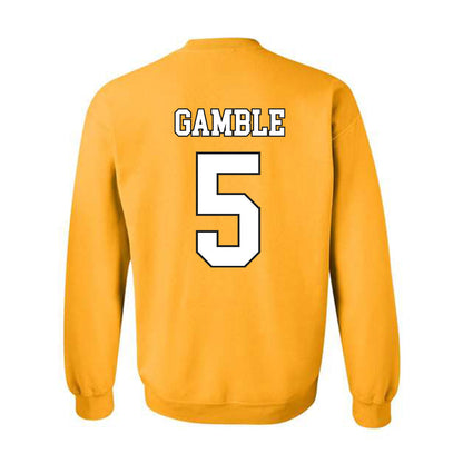 App State - NCAA Football : Zyeir Gamble - Generic Shersey Crewneck Sweatshirt-1
