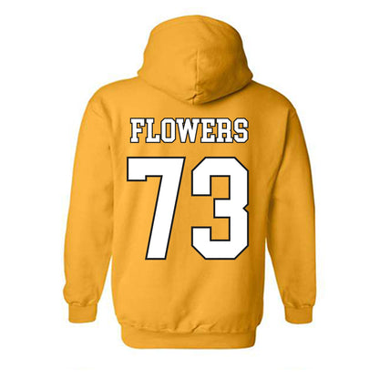App State - NCAA Football : Will Flowers - Generic Shersey Hooded Sweatshirt-1