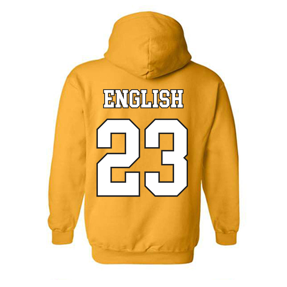 App State - NCAA Softball : Kate English - Generic Shersey Hooded Sweatshirt-1