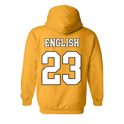 App State - NCAA Softball : Kate English - Generic Shersey Hooded Sweatshirt-1