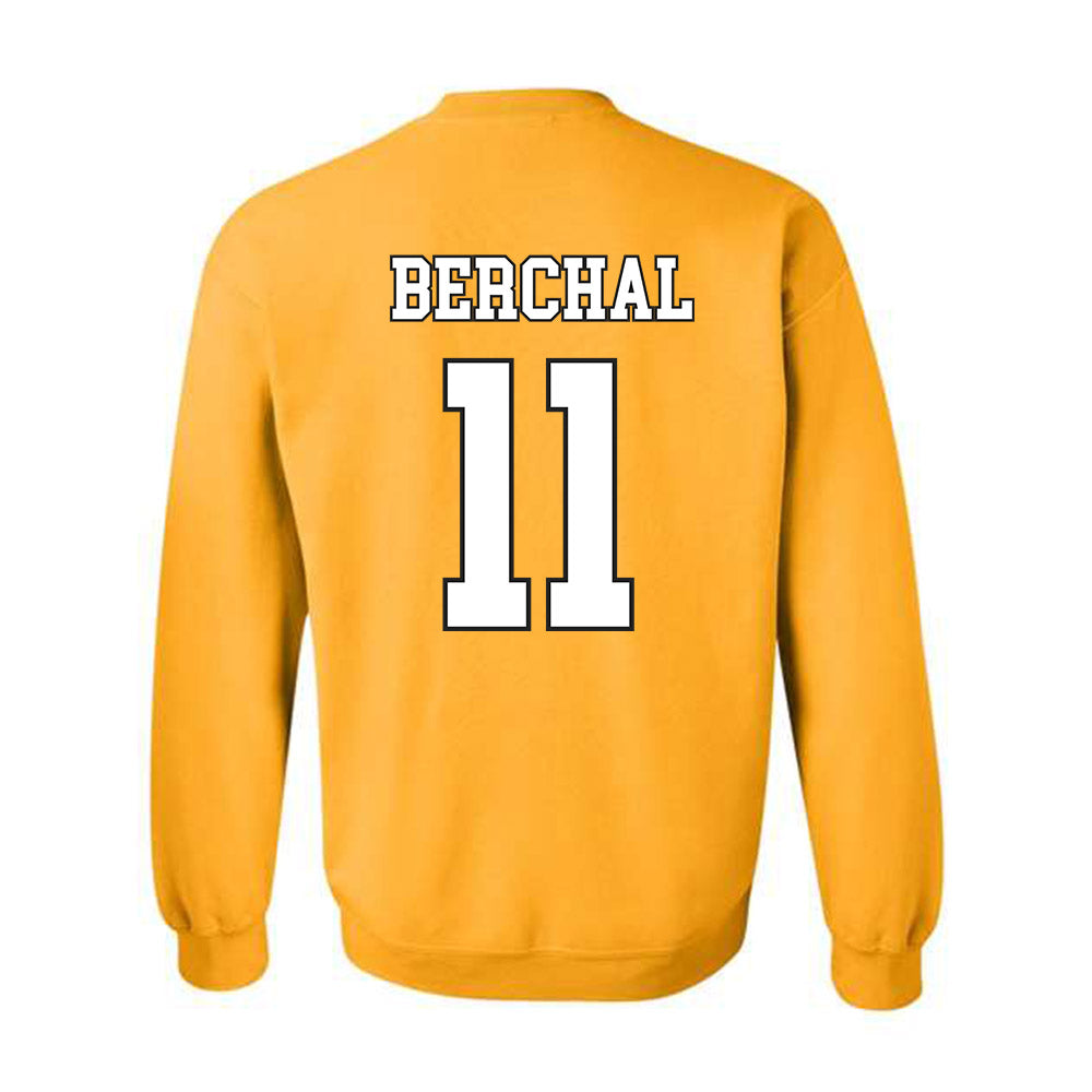 App State - NCAA Football : Juan Berchal - Generic Shersey Crewneck Sweatshirt-1