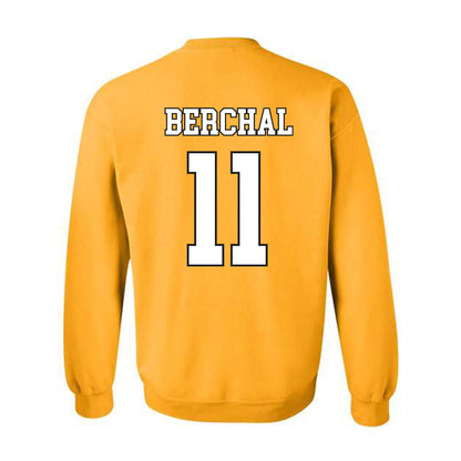 App State - NCAA Football : Juan Berchal - Generic Shersey Crewneck Sweatshirt-1