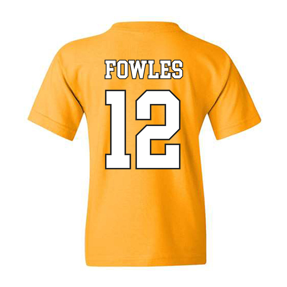 App State - NCAA Football : William Fowles - Generic Shersey Youth T-Shirt-1