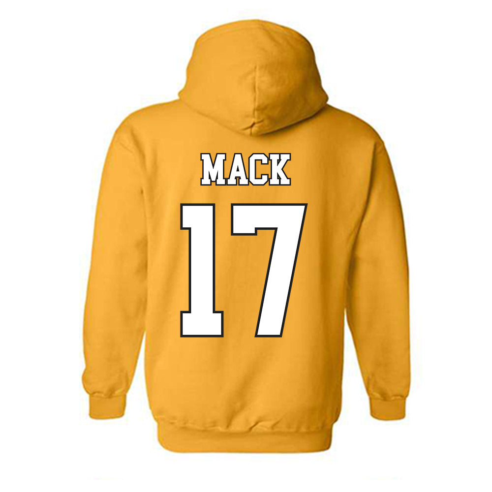App State - NCAA Football : Jatorian Mack - Generic Shersey Hooded Sweatshirt-1