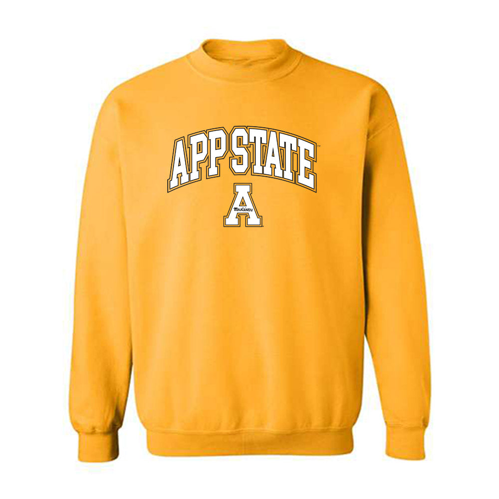 App State - NCAA Football : Jatorian Mack - Generic Shersey Crewneck Sweatshirt-0