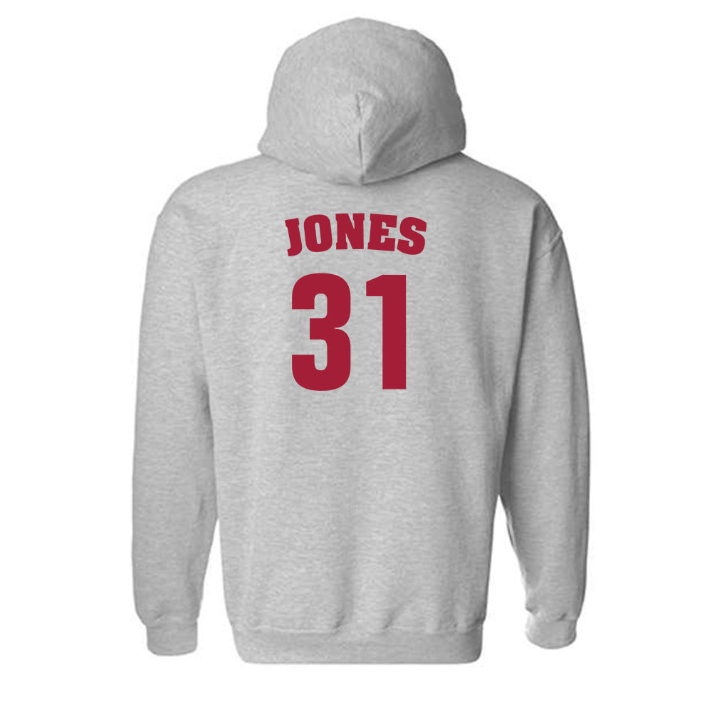 Alabama - NCAA Women's Basketball : Naomi Jones - Sports Shersey Hooded Sweatshirt-1