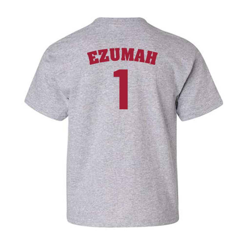 Alabama - NCAA Women's Basketball : Christabel Ezumah - Sports Shersey Youth T-Shirt-1