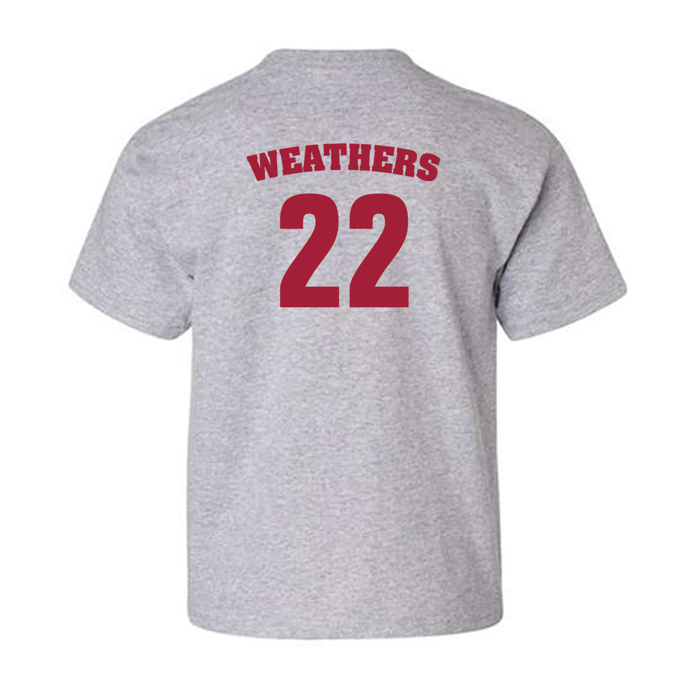 Alabama - NCAA Women's Basketball : Karly Weathers - Sports Shersey Youth T-Shirt-1