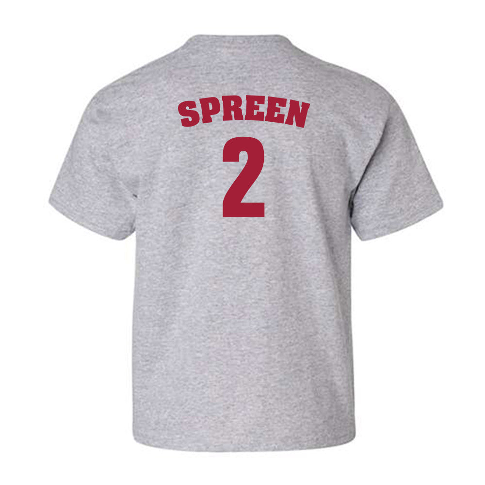 Alabama - NCAA Women's Basketball : Chloe Spreen - Sports Shersey Youth T-Shirt-1