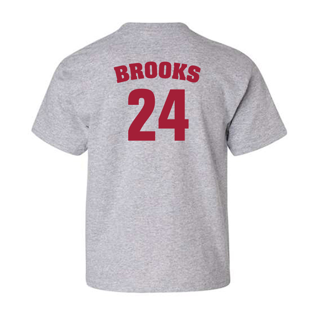 Alabama - NCAA Women's Basketball : Leah Brooks - Sports Shersey Youth T-Shirt-1