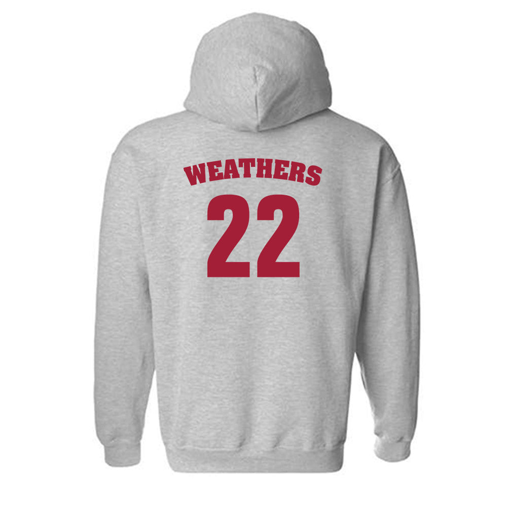 Alabama - NCAA Women's Basketball : Karly Weathers - Sports Shersey Hooded Sweatshirt-1