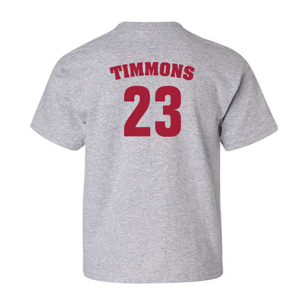 Alabama - NCAA Women's Basketball : Jessica Timmons - Sports Shersey Youth T-Shirt-1