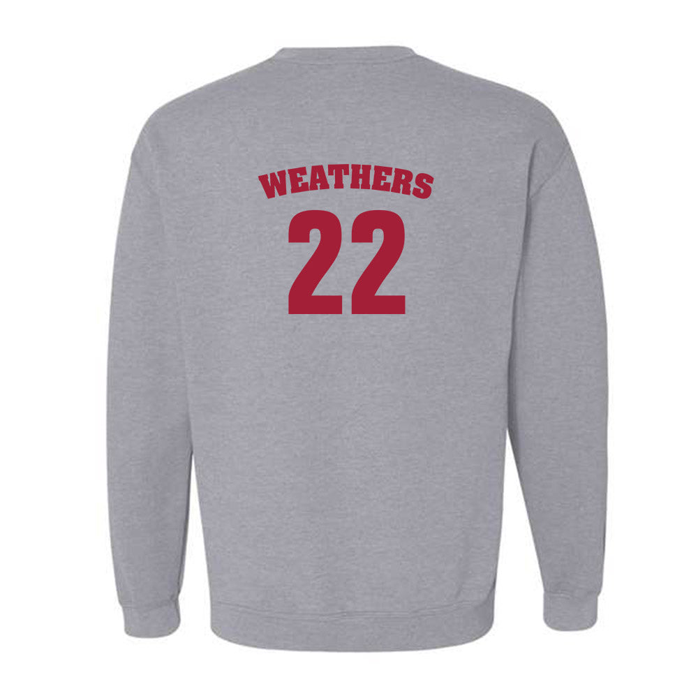 Alabama - NCAA Women's Basketball : Karly Weathers - Sports Shersey Crewneck Sweatshirt-1