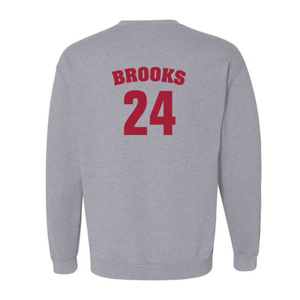 Alabama - NCAA Women's Basketball : Leah Brooks - Sports Shersey Crewneck Sweatshirt-1