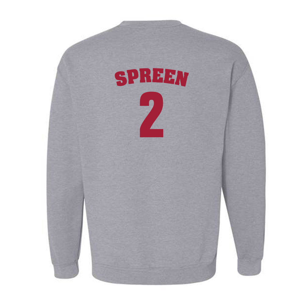 Alabama - NCAA Women's Basketball : Chloe Spreen - Sports Shersey Crewneck Sweatshirt-1