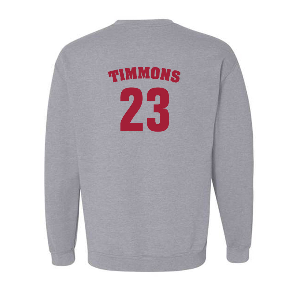 Alabama - NCAA Women's Basketball : Jessica Timmons - Sports Shersey Crewneck Sweatshirt-1