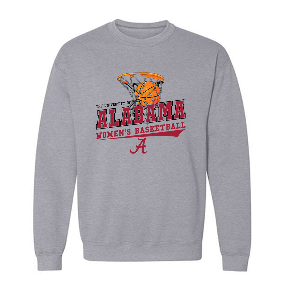 Alabama - NCAA Women's Basketball : Ta'Mia Scott - Sports Shersey Crewneck Sweatshirt-0