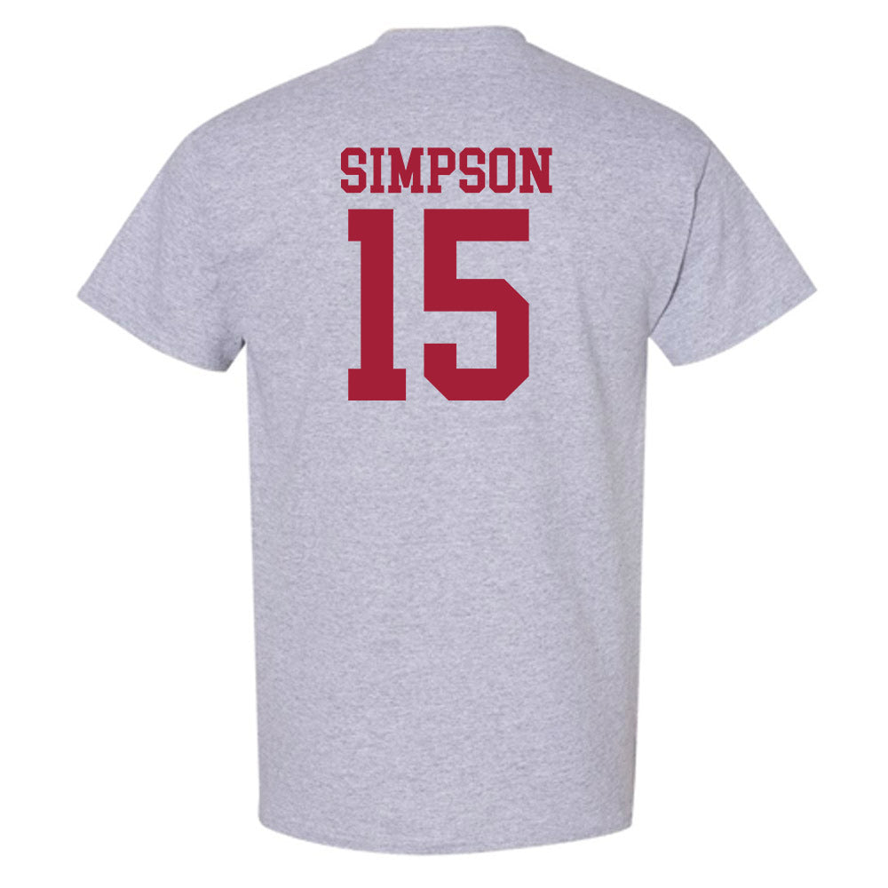 Alabama - NCAA Football : Ty Simpson - Classic Shersey T-Shirt