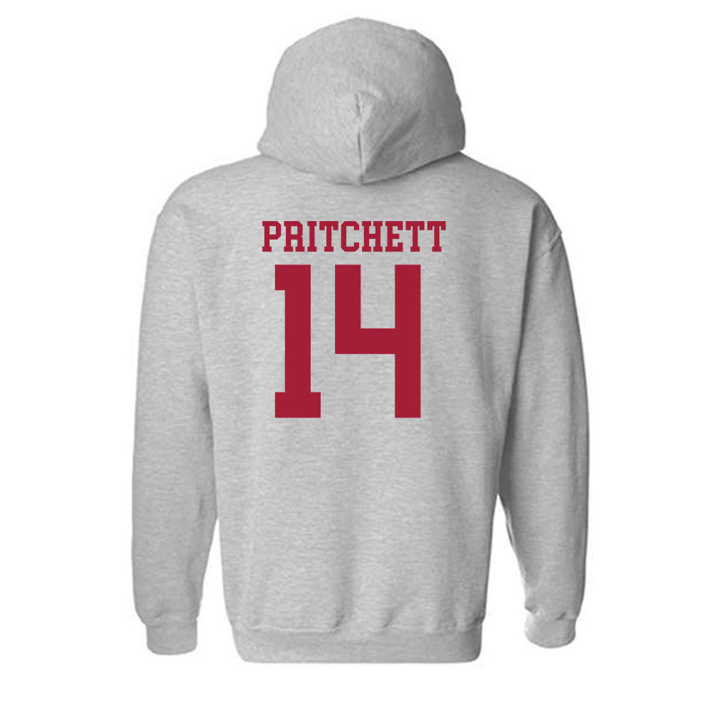 Alabama - NCAA Football : Marshall Pritchett - Classic Shersey Hooded Sweatshirt-1