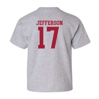 Alabama - NCAA Football : Amari Jefferson - Classic Shersey Youth T-Shirt