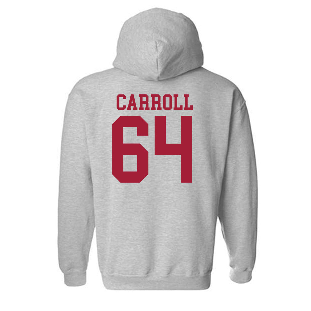 Alabama - NCAA Football : Michael Carroll - Classic Shersey Hooded Sweatshirt-1