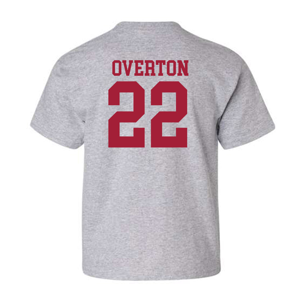 Alabama - NCAA Football : LT Overton - Classic Shersey Youth T-Shirt