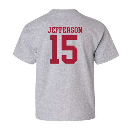 Alabama - NCAA Football : Justin Jefferson - Classic Shersey Youth T-Shirt