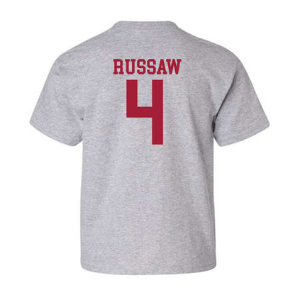 Alabama - NCAA Football : Qua Russaw - Classic Shersey Youth T-Shirt