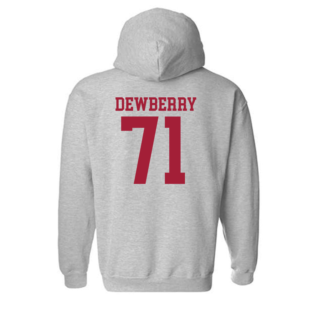 Alabama - NCAA Football : Kam Dewberry - Classic Shersey Hooded Sweatshirt-1