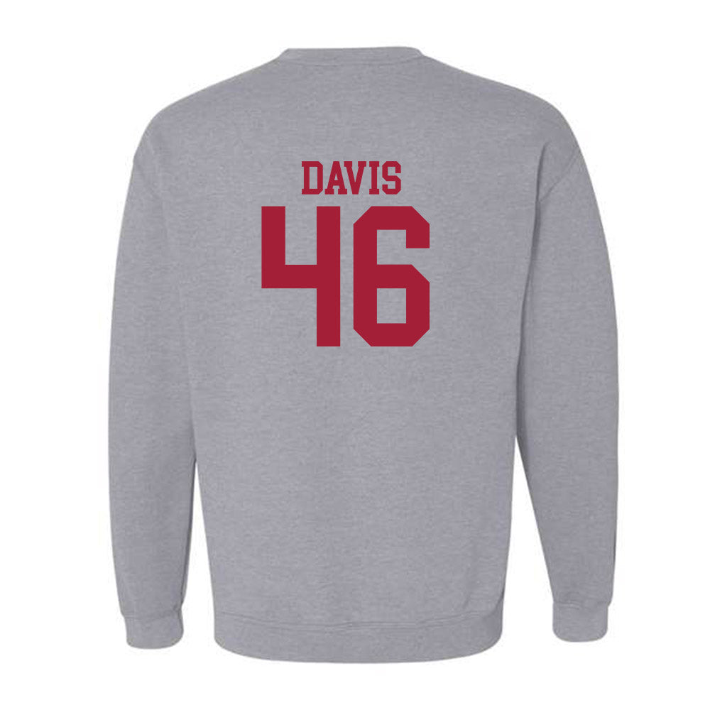 Alabama - NCAA Football : Chase Davis - Classic Shersey Crewneck Sweatshirt