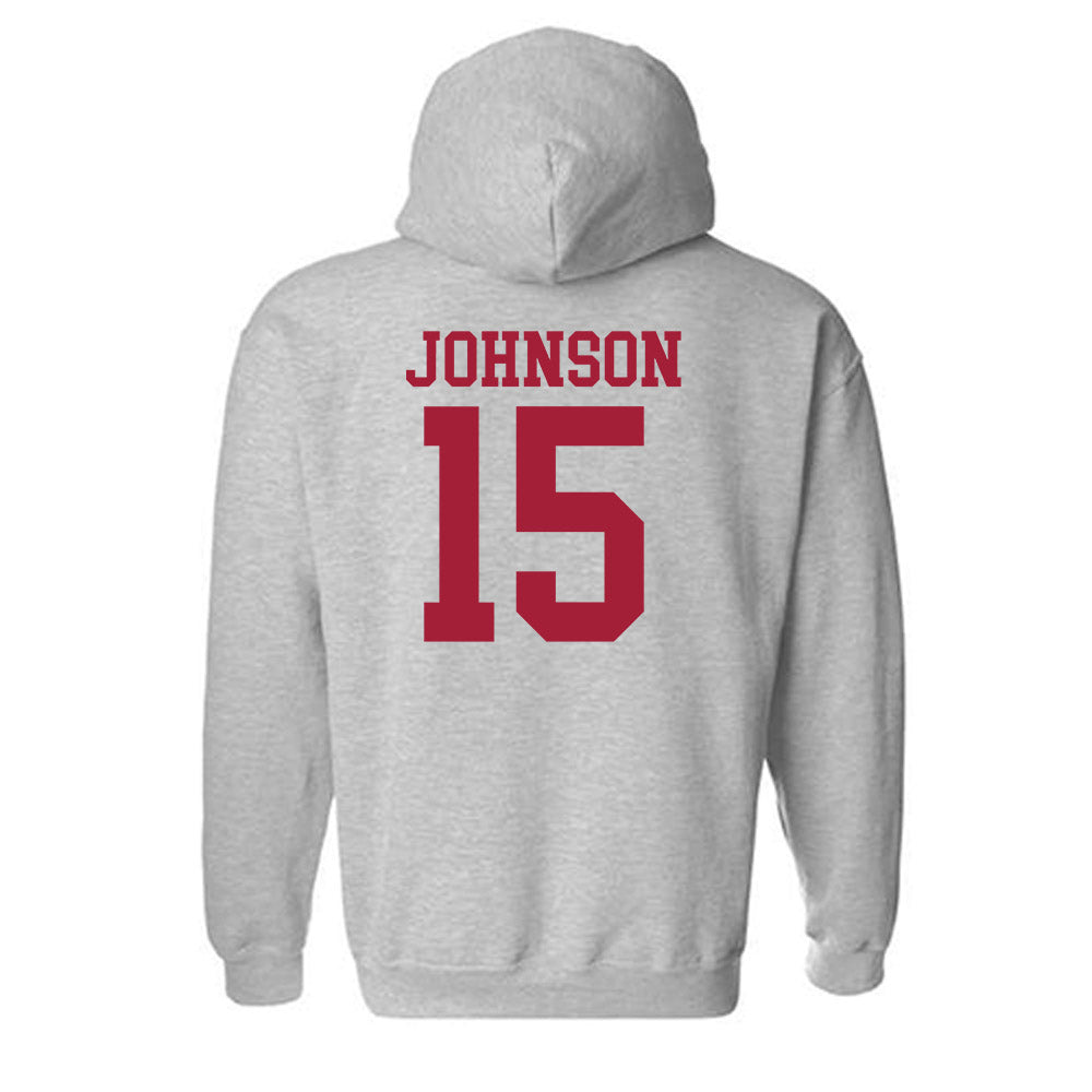 Alabama - NCAA Football : Duke Johnson - Classic Shersey Hooded Sweatshirt-1