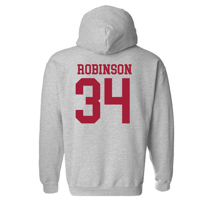 Alabama - NCAA Football : Que Robinson - Classic Shersey Hooded Sweatshirt