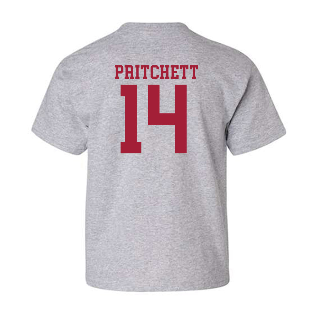 Alabama - NCAA Football : Marshall Pritchett - Classic Shersey Youth T-Shirt-1