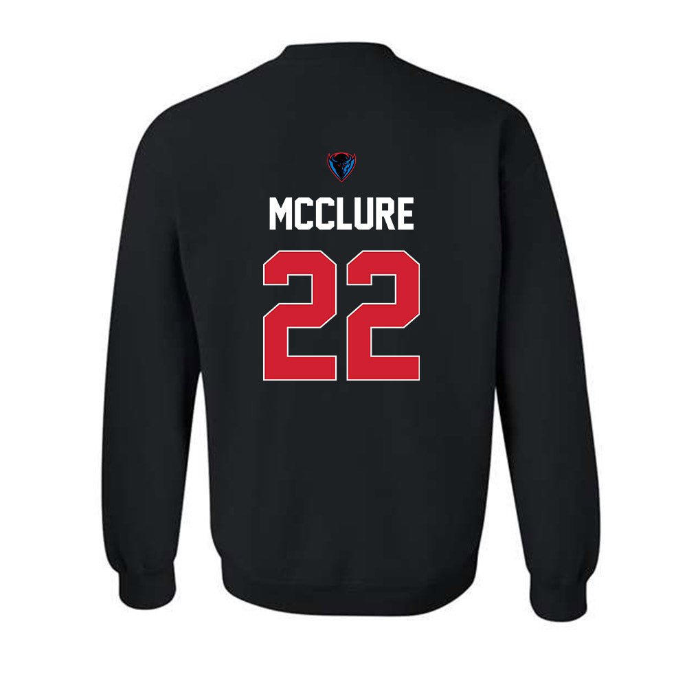 DePaul - NCAA Men's Basketball : Kruz McClure - Sports Shersey Crewneck Sweatshirt-1