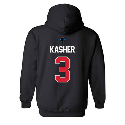 DePaul - NCAA Men's Basketball : Nate Kasher - Sports Shersey Hooded Sweatshirt