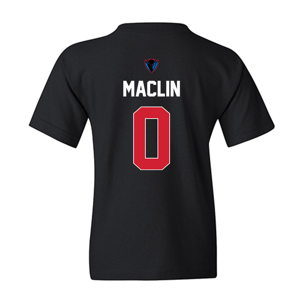 DePaul - NCAA Men's Basketball : Brandon Maclin - Sports Shersey Youth T-Shirt-1
