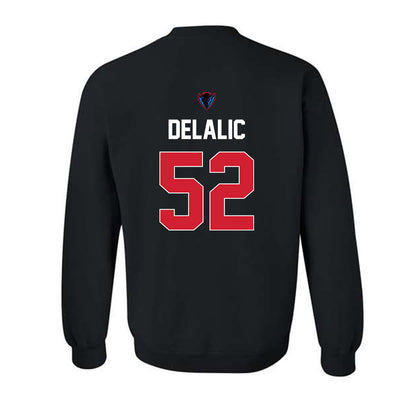 DePaul - NCAA Men's Basketball : Amsal Delalic - Sports Shersey Crewneck Sweatshirt-1