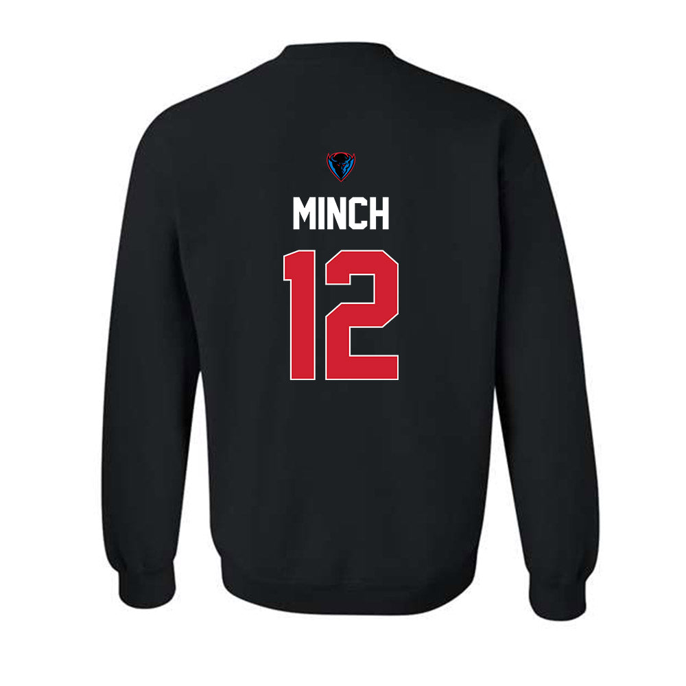 DePaul - NCAA Women's Basketball : Ellery Minch - Sports Shersey Crewneck Sweatshirt-1