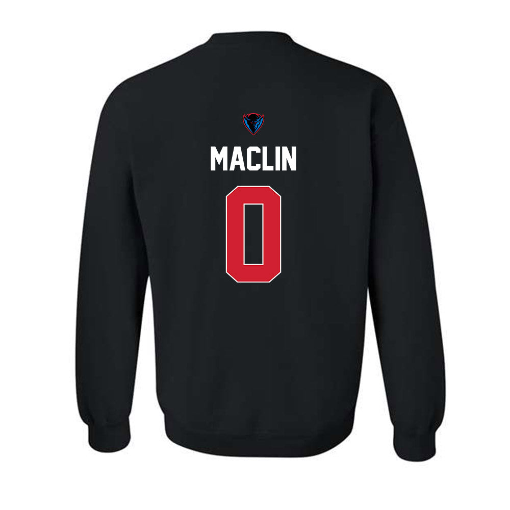 DePaul - NCAA Men's Basketball : Brandon Maclin - Sports Shersey Crewneck Sweatshirt-1