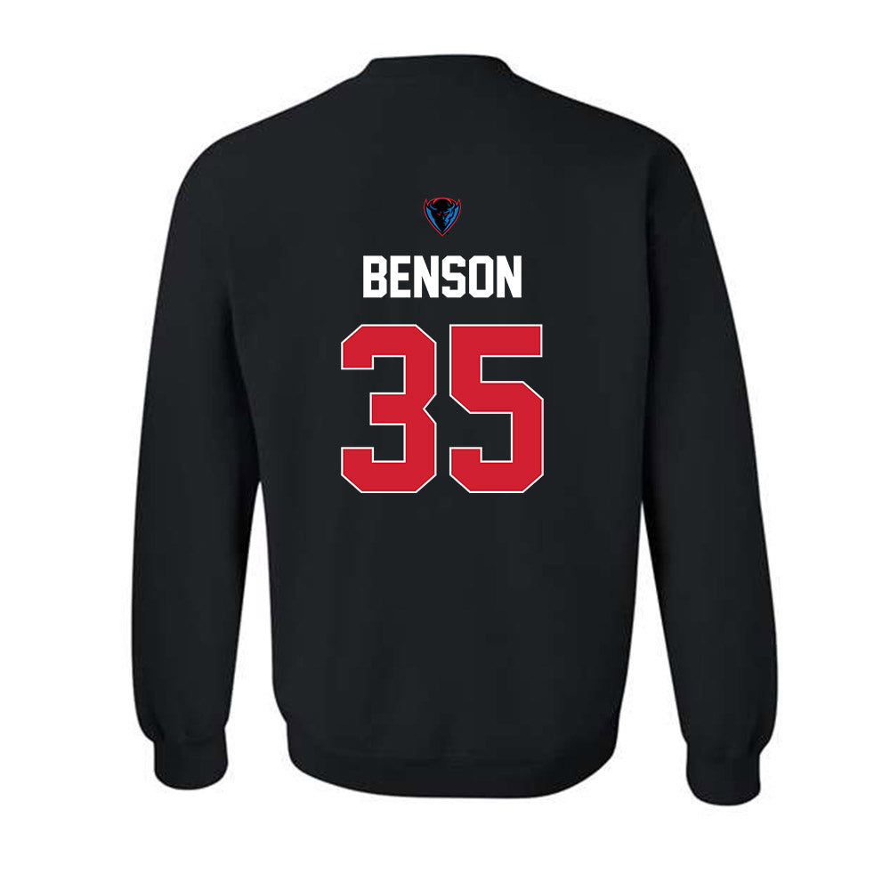 DePaul - NCAA Men's Basketball : NJ Benson - Sports Shersey Crewneck Sweatshirt