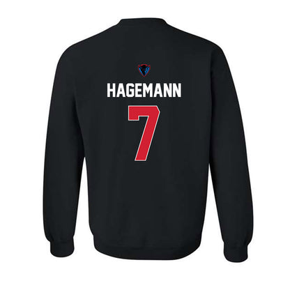 DePaul - NCAA Women's Basketball : Devin Hagemann - Sports Shersey Crewneck Sweatshirt-1